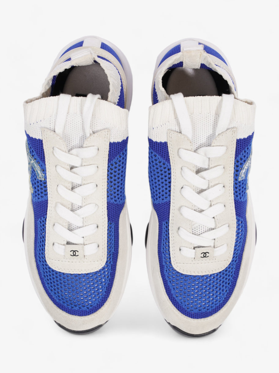 CC Logo Sneaker Blue / White Suede EU 38 UK 5 Image 8