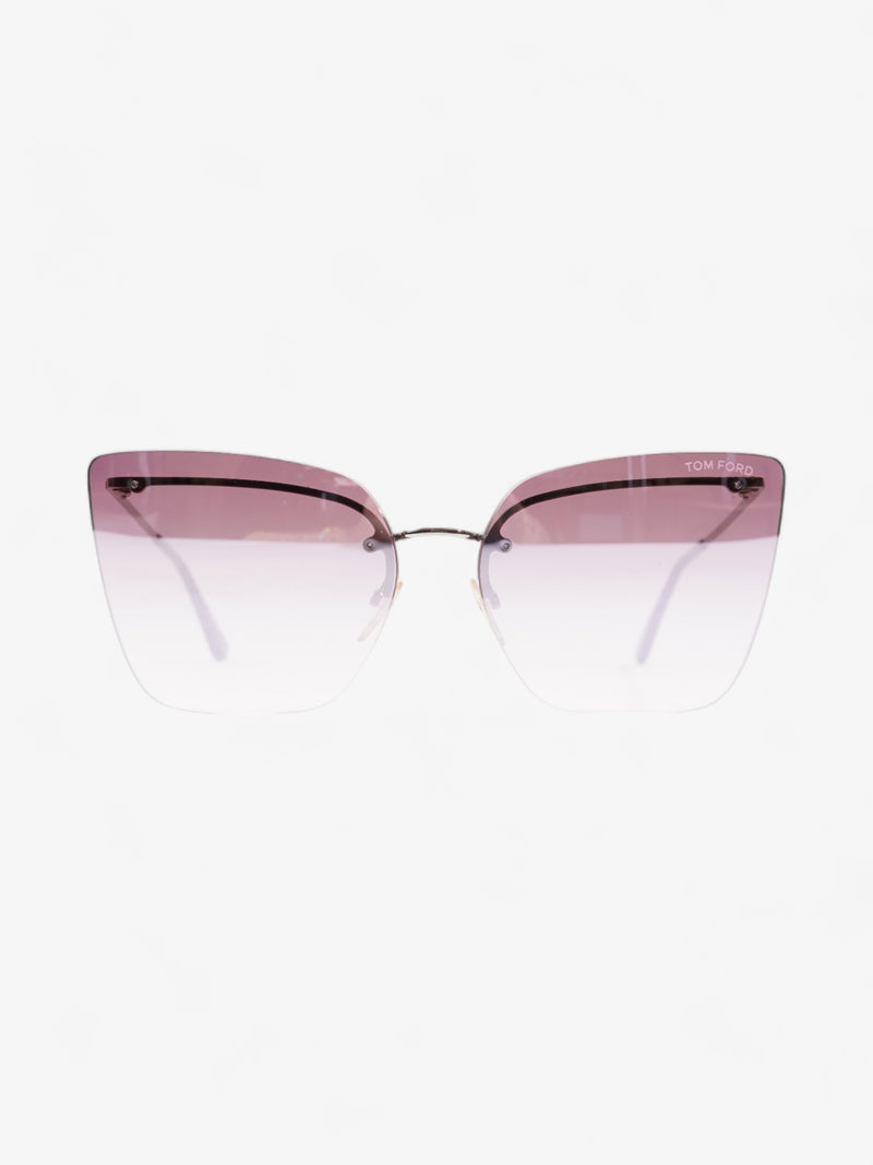  Tom Ford Camilla Sunglasses Pink Acetate 140mm