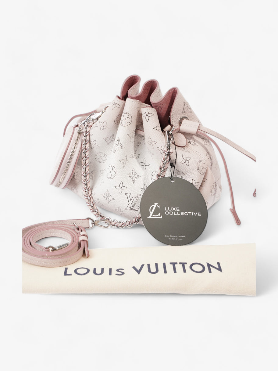 Louis Vuitton Bella Light Pink / White Ombre Calfskin Leather Image 8