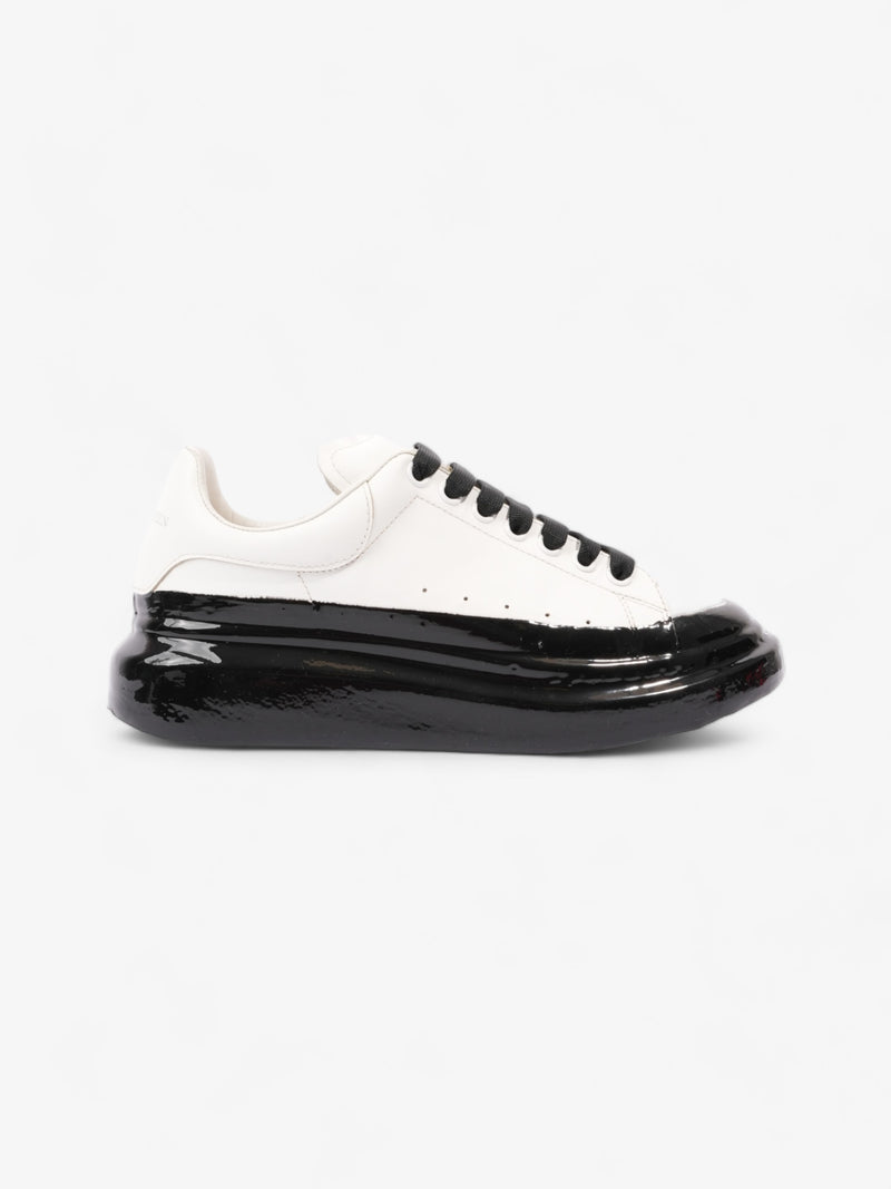  Oversized Dip Sneaker  White / Black Leather EU 41 UK 7
