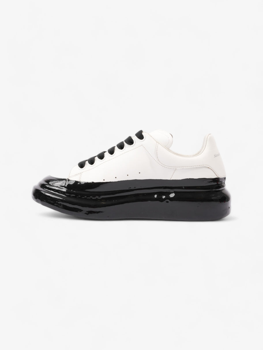 Oversized Dip Sneaker  White / Black Leather EU 41 UK 7 Image 3