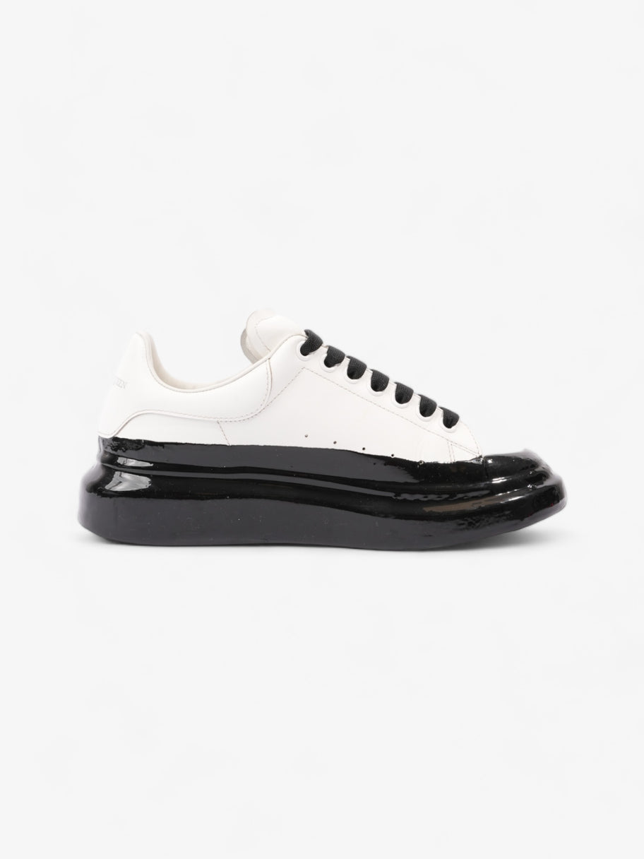 Oversized Dip Sneaker  White / Black Leather EU 41 UK 7 Image 4