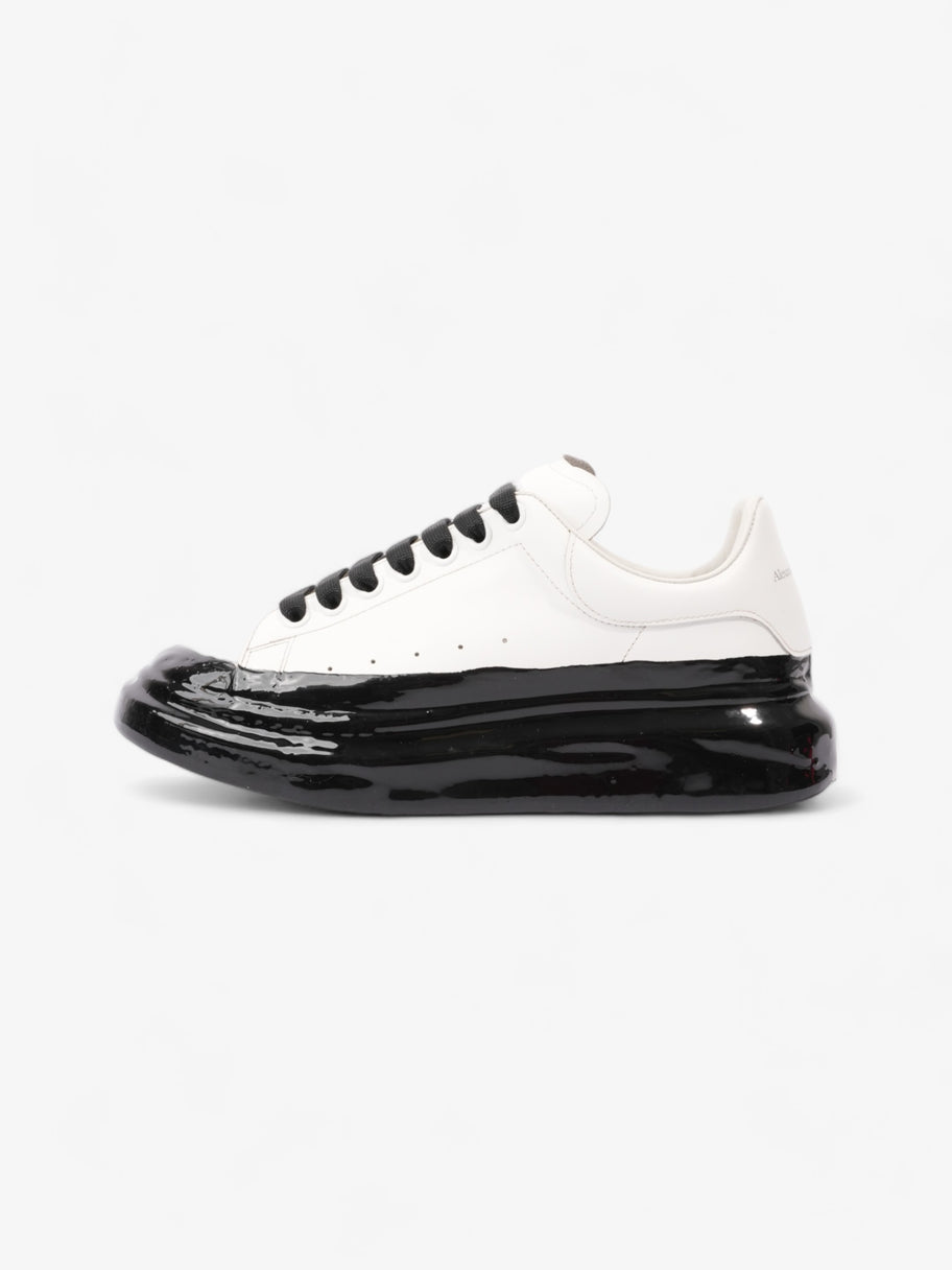 Oversized Dip Sneaker  White / Black Leather EU 41 UK 7 Image 5