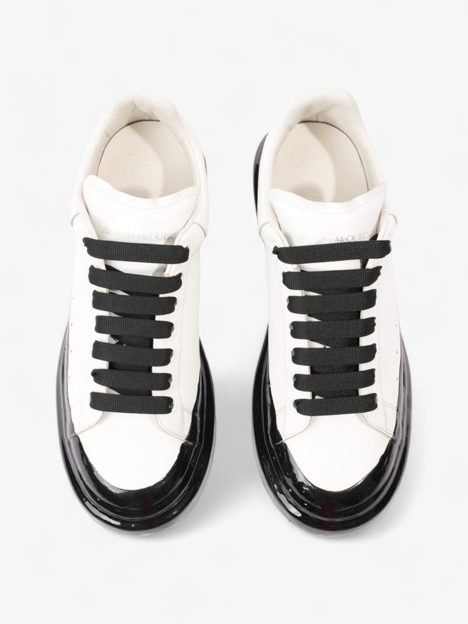 Oversized Dip Sneaker  White / Black Leather EU 41 UK 7 Image 8