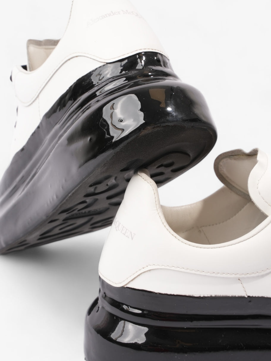 Oversized Dip Sneaker  White / Black Leather EU 41 UK 7 Image 9