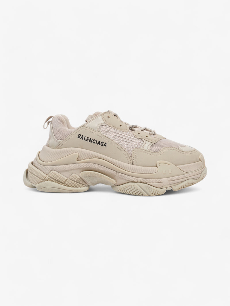  Balenciaga Triple S Beige  / Black Mesh EU 40 UK 7