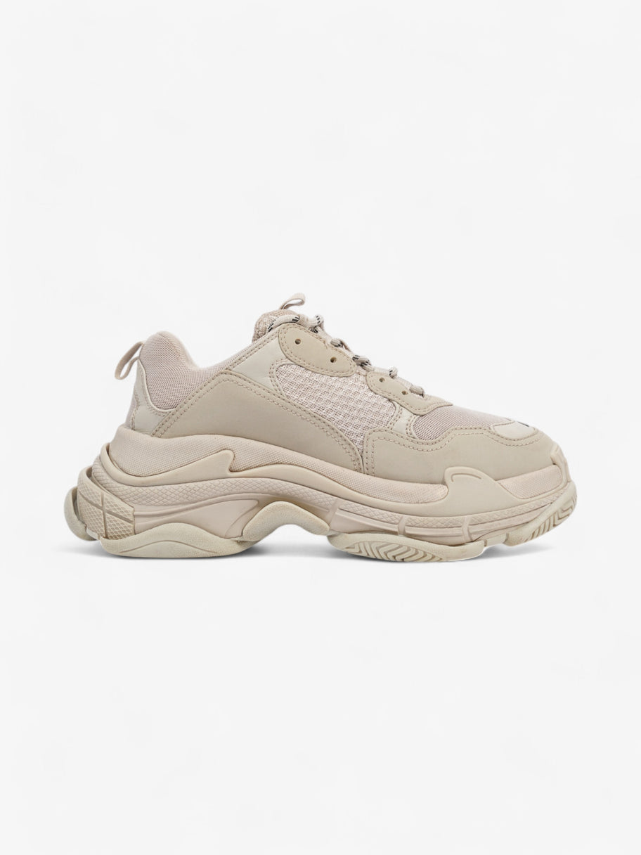 Balenciaga Triple S Beige  / Black Mesh EU 40 UK 7 Image 4