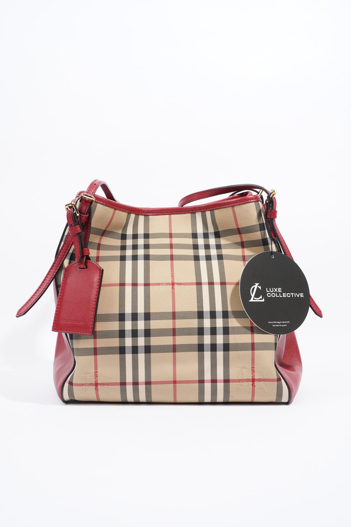 Horseferry check outlet small canterbury tote