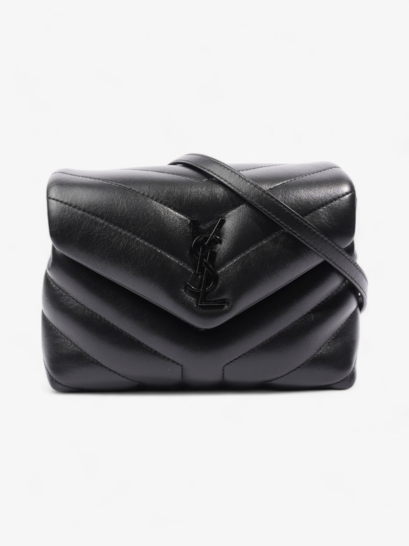  Saint Laurent Lou Lou Black Leather Toy