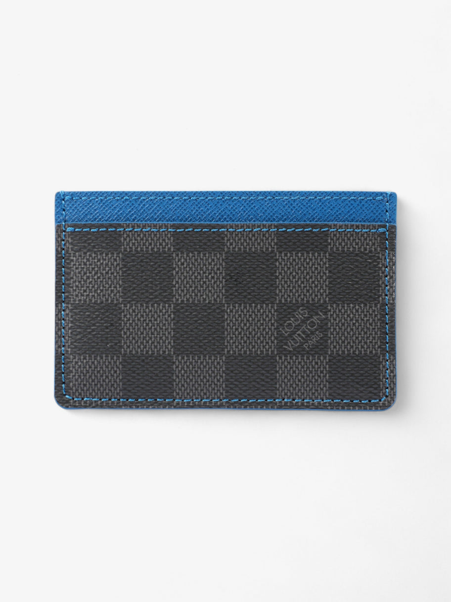 Louis Vuitton Card Holder Damier Graphite / Blue Coated Canvas Image 1