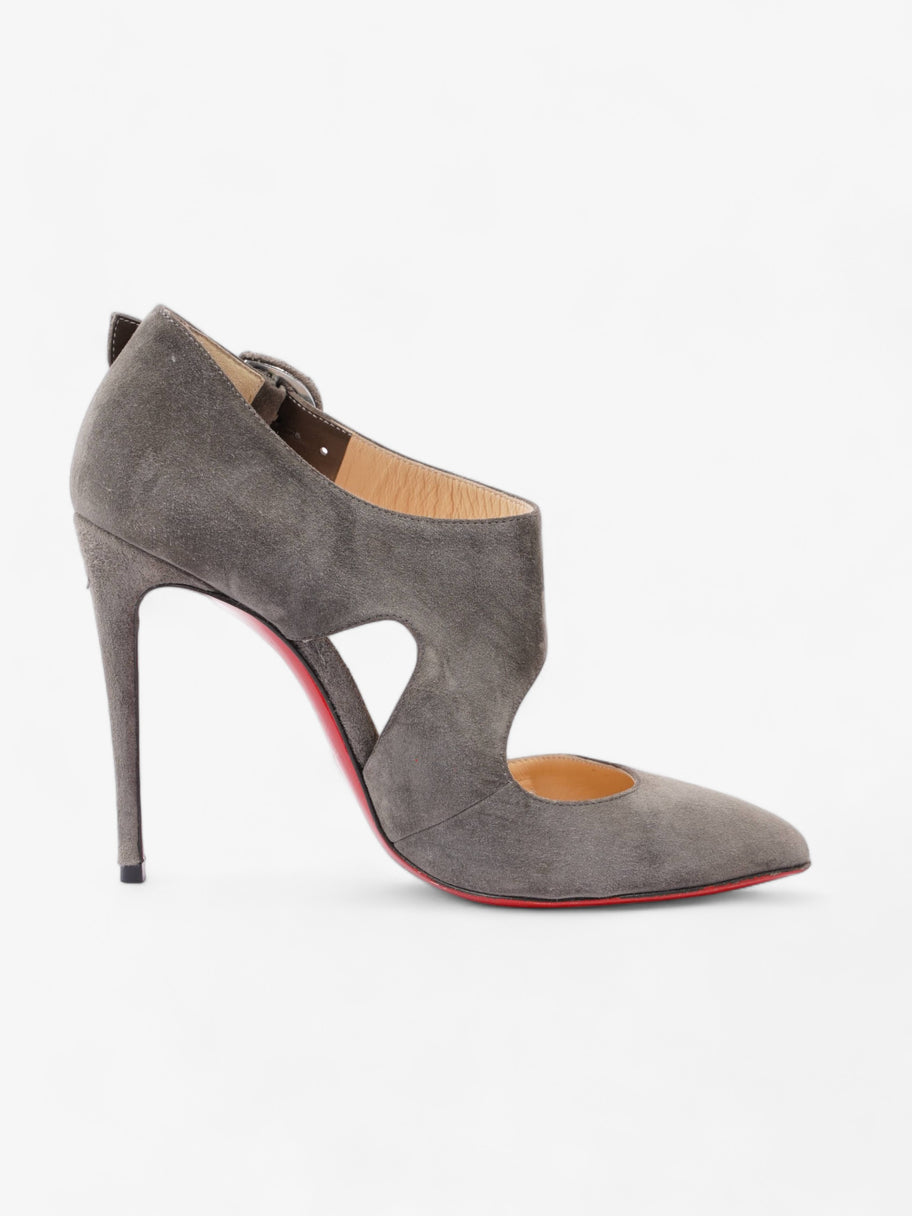 Sharpeta Heels 100 Grey Suede EU 36 UK 3 Image 4