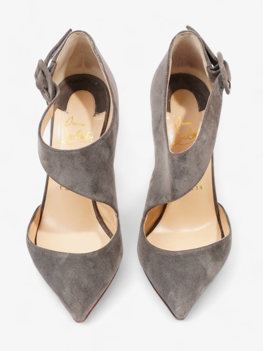 Sharpeta Heels 100 Grey Suede EU 36 UK 3 Image 8