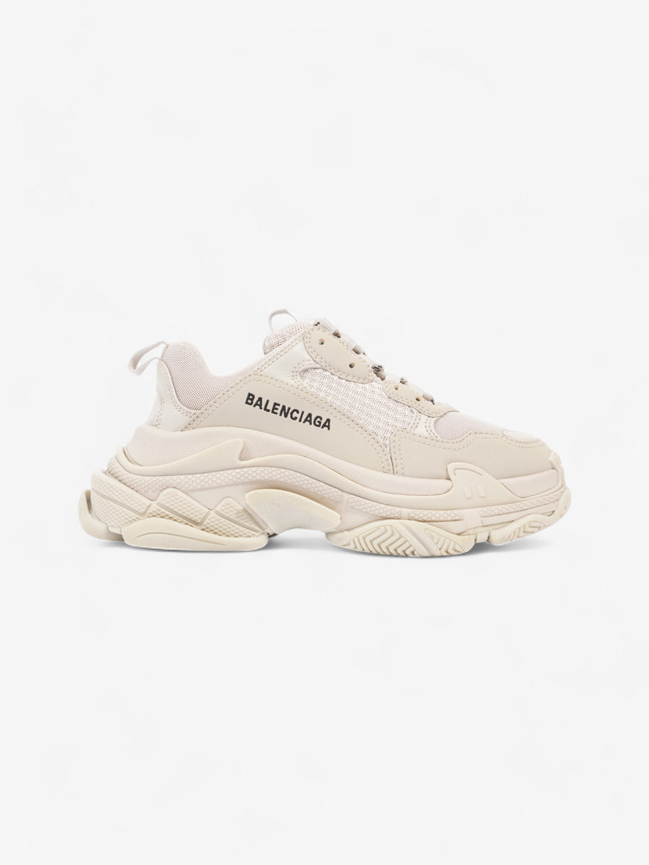 Balenciaga Triple S Beige  / Black Mesh EU 37 UK 4 Image 1