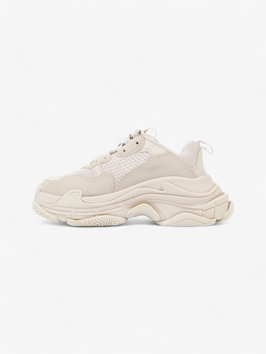 Balenciaga Triple S Beige  / Black Mesh EU 37 UK 4 Image 3