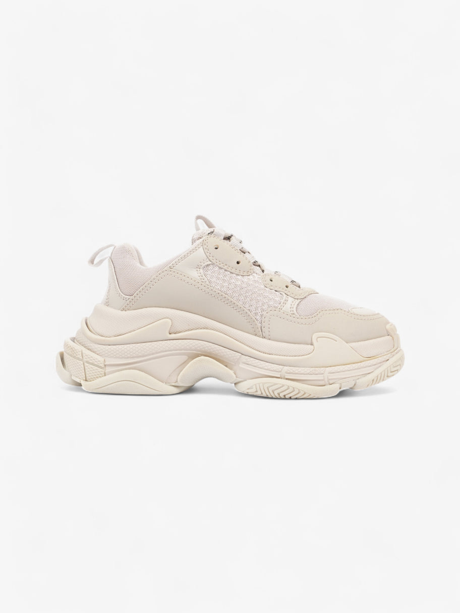 Balenciaga Triple S Beige  / Black Mesh EU 37 UK 4 Image 4