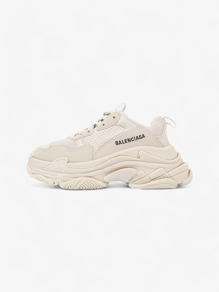 Balenciaga Triple S Beige  / Black Mesh EU 37 UK 4 Image 5