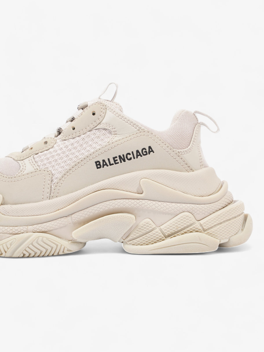 Balenciaga Triple S Beige  / Black Mesh EU 37 UK 4 Image 9