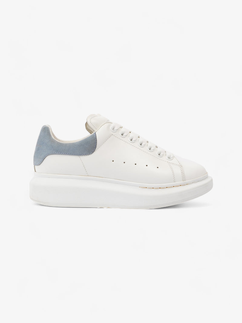  Alexander McQueen Oversized Sneakers White / Dream Blue Leather EU 38 UK 5