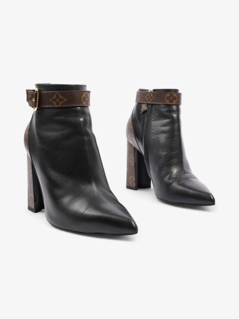  Matchmake Low Boots 80mm Black / Monogram Calfskin Leather EU 37 UK 4