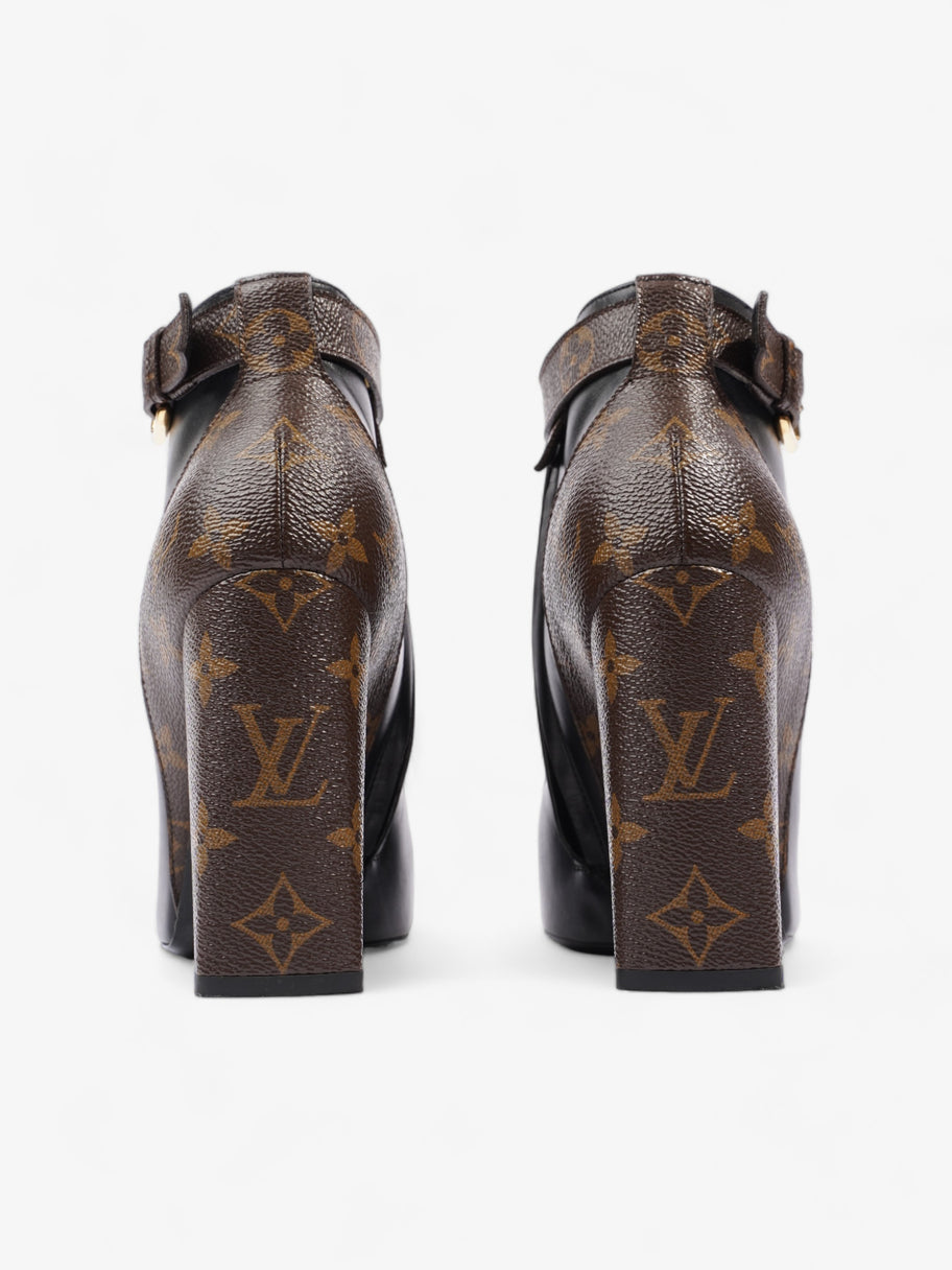 Louis Vuitton Matchmake Low Boots 80mm Black / Monogram Calfskin Leather EU 37 UK 4 Image 6