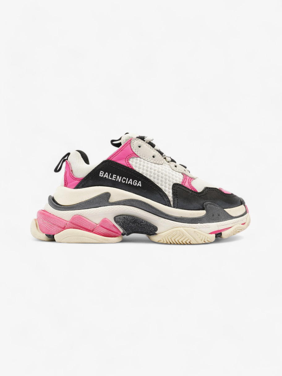 Triple S White / Black / Pink Mesh EU 35 UK 2 Image 1