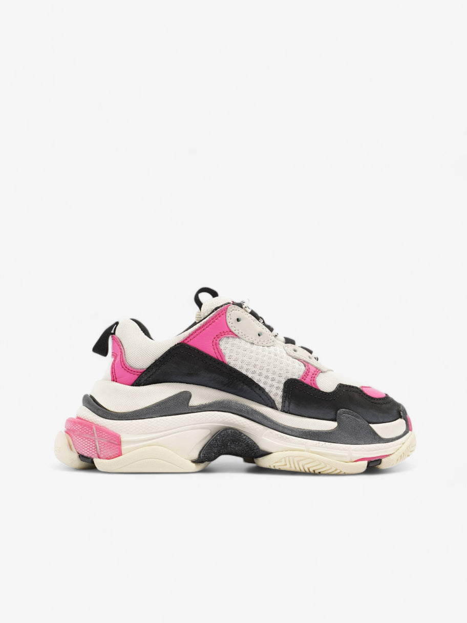 Triple S White / Black / Pink Mesh EU 35 UK 2 Image 4