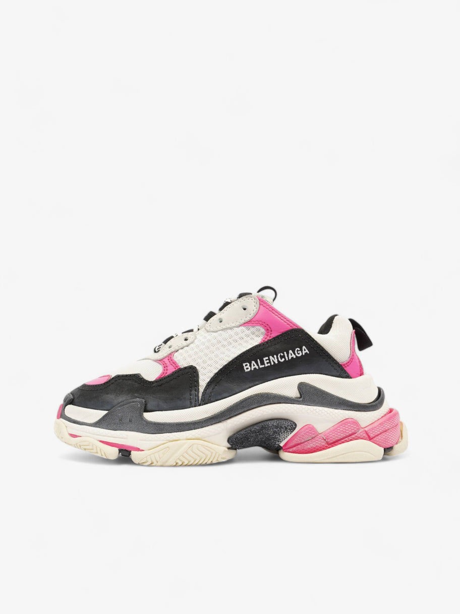 Triple S White / Black / Pink Mesh EU 35 UK 2 Image 5