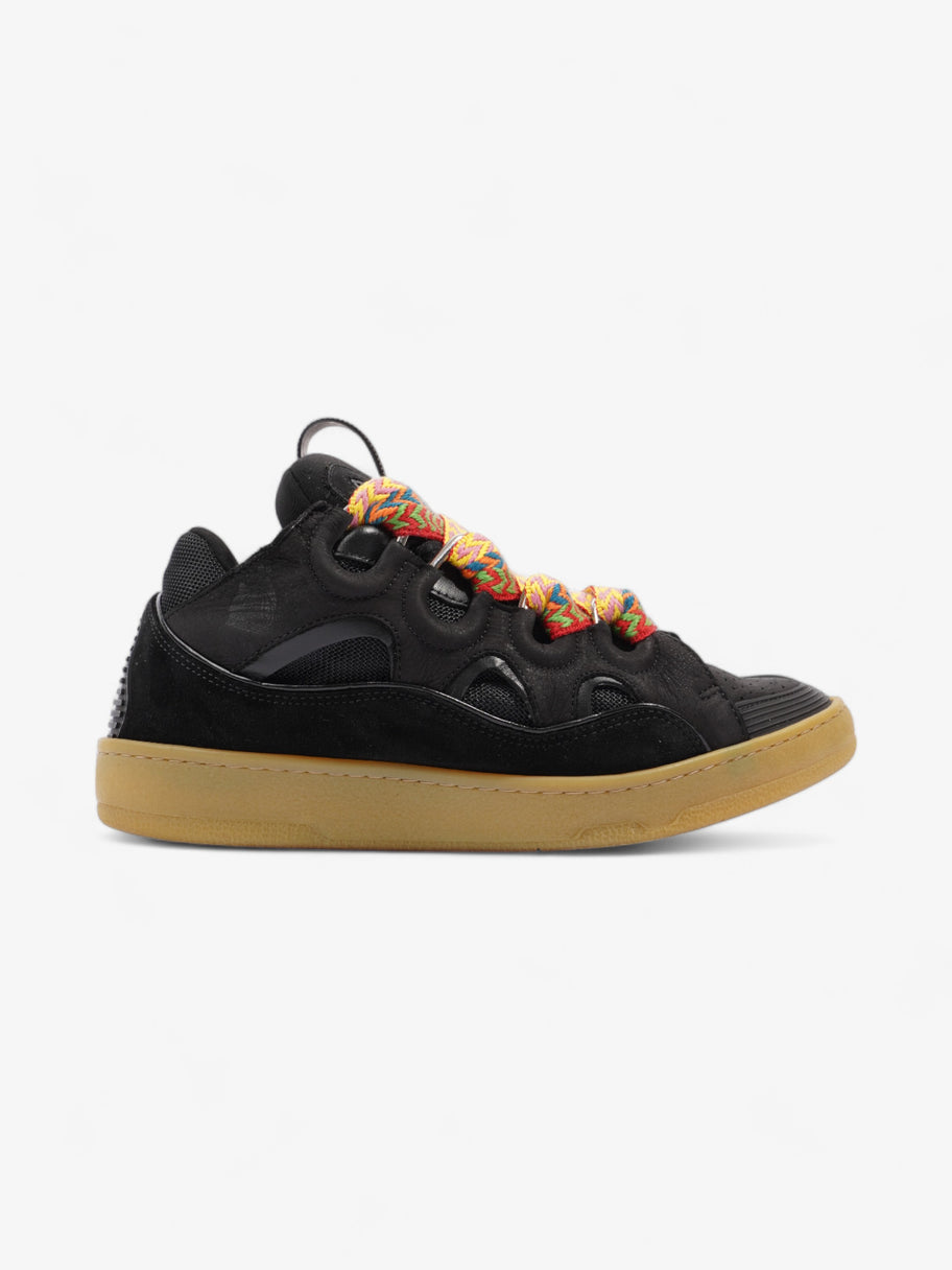 Lanvin Skate Sneakers Black / Multicolour Laces Calfskin Leather EU 43 UK 9 Image 1