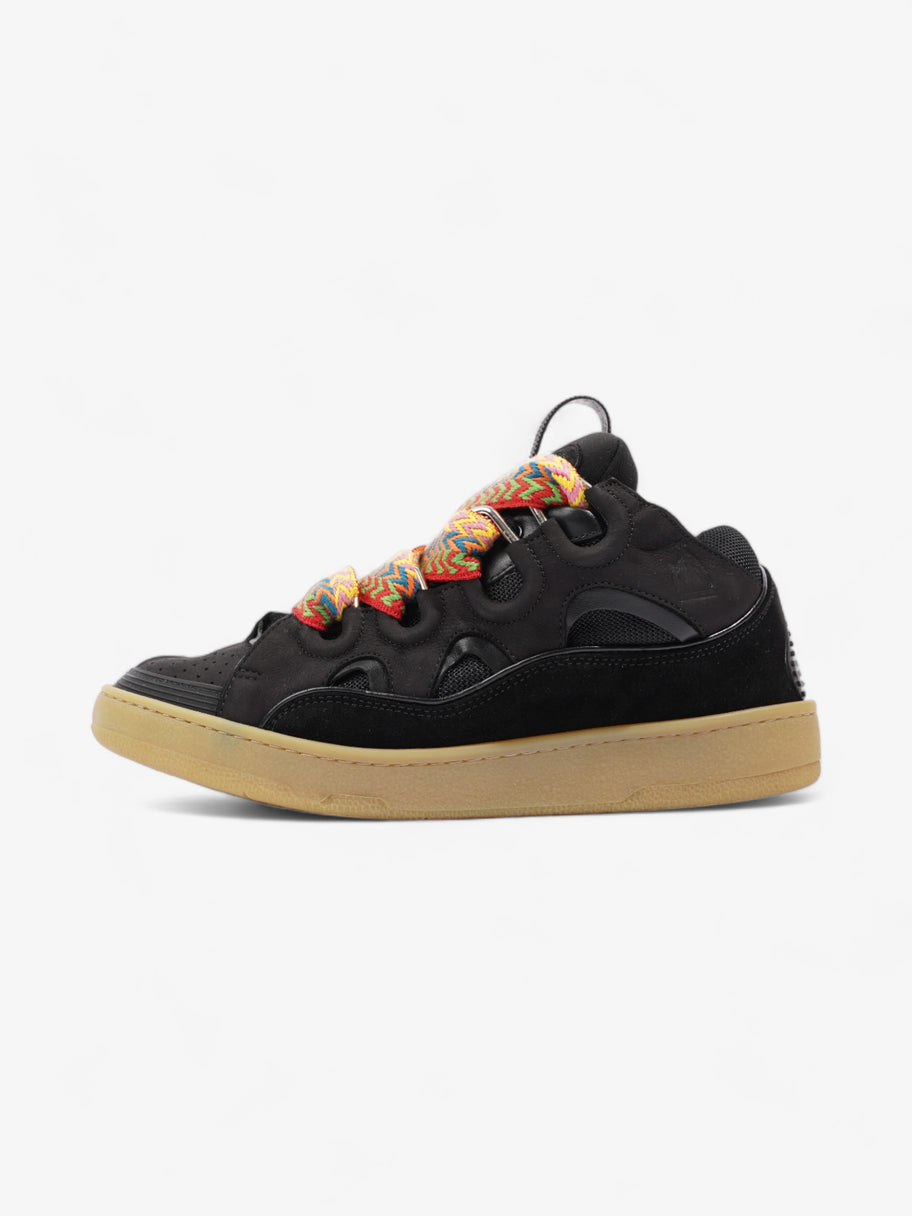 Lanvin Skate Sneakers Black / Multicolour Laces Calfskin Leather EU 43 UK 9 Image 5