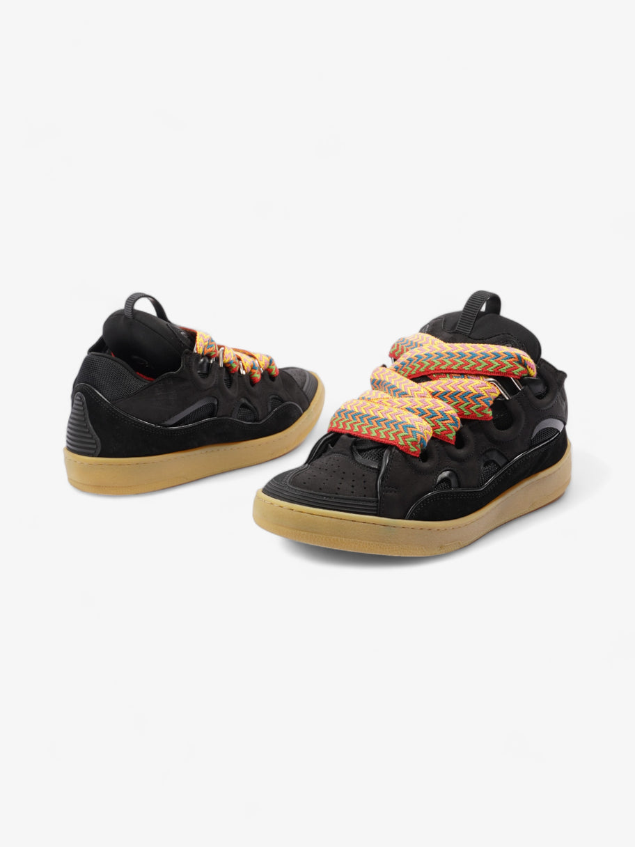 Lanvin Skate Sneakers Black / Multicolour Laces Calfskin Leather EU 43 UK 9 Image 9