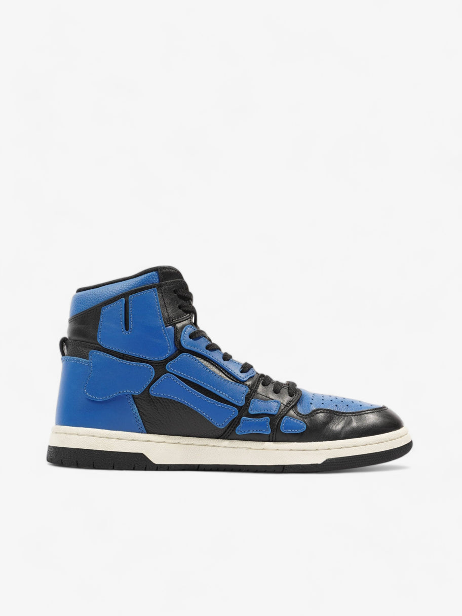 Amiri Bone Runner High Top Blue / Black Leather EU 44 UK 10 Image 4