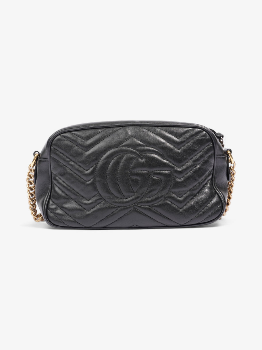 Gucci Marmont Zip Black Matelasse Leather Small Image 4