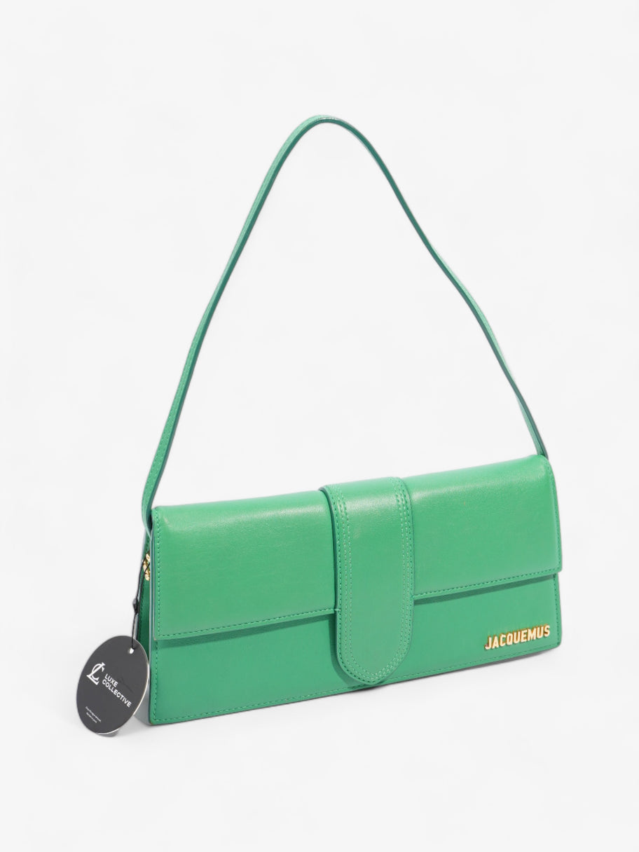 Jacquemus Le Bambino Long Green Leather Image 9