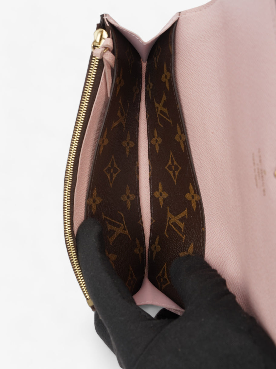 Louis Vuitton Emilie Monogram / Rose Ballerine Coated Canvas Image 8