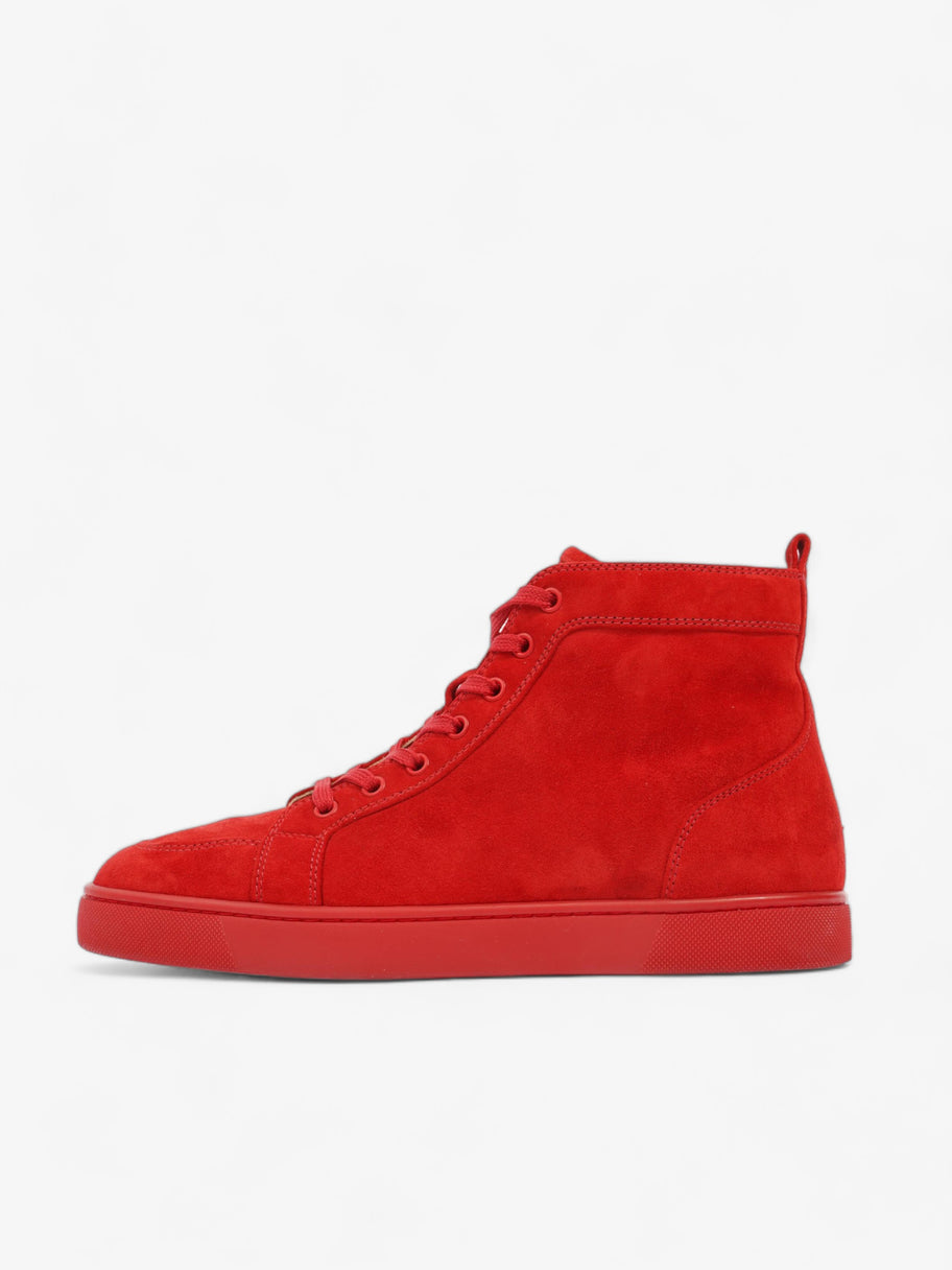 Christian Louboutin Rantus Flat Red Suede EU 41 UK 7 Image 5