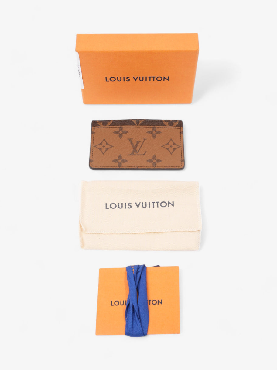 Louis Vuitton Card Holder Reverse Monogram Coated Canvas Image 7