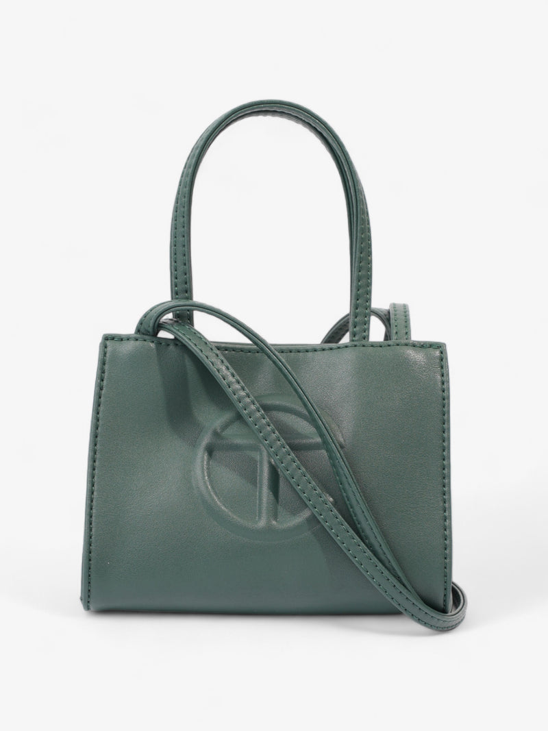  Telfar Shopping Bag Green Polyurethane Small