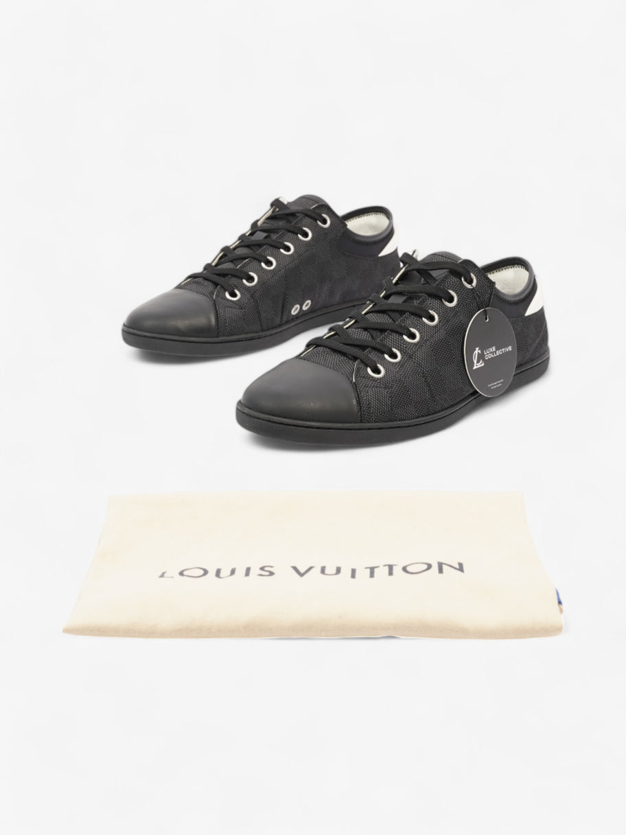 Louis Vuitton Match Up Damier Sneakers Black / White Canvas EU 42 UK 8 Image 10