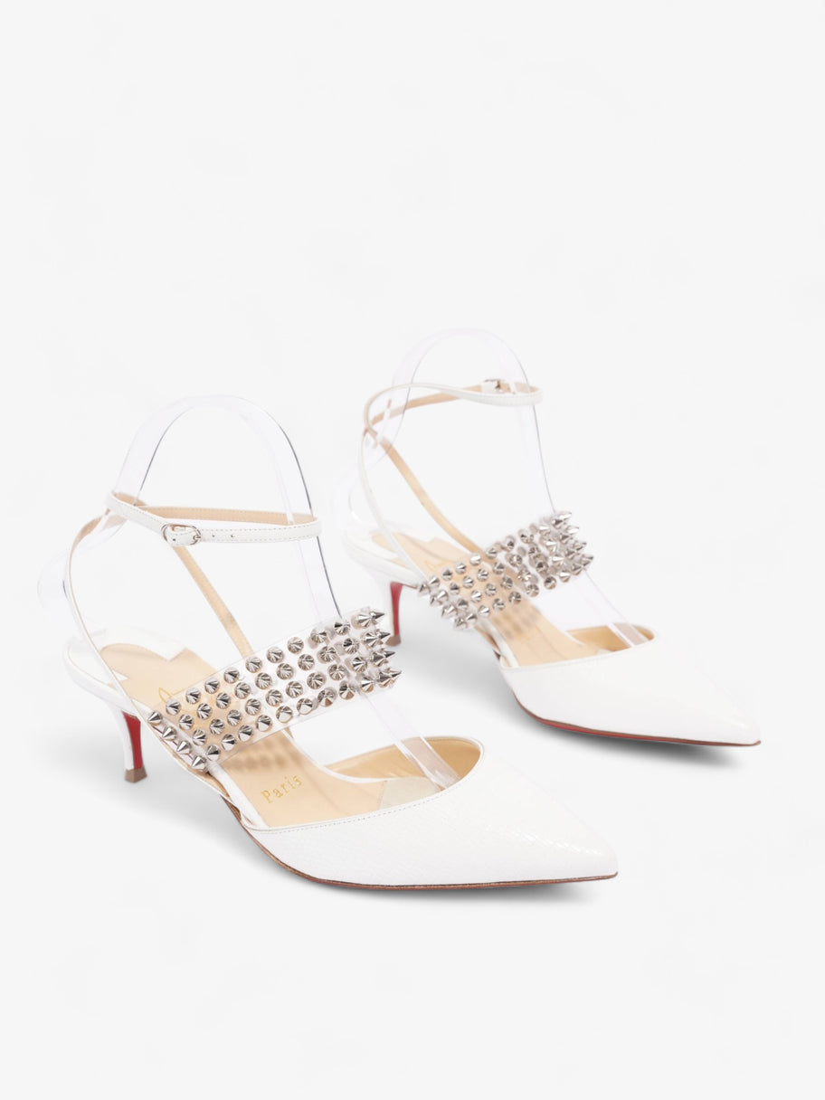 Levita Mules 55 White / Silver Leather EU 36 UK 3 Image 3