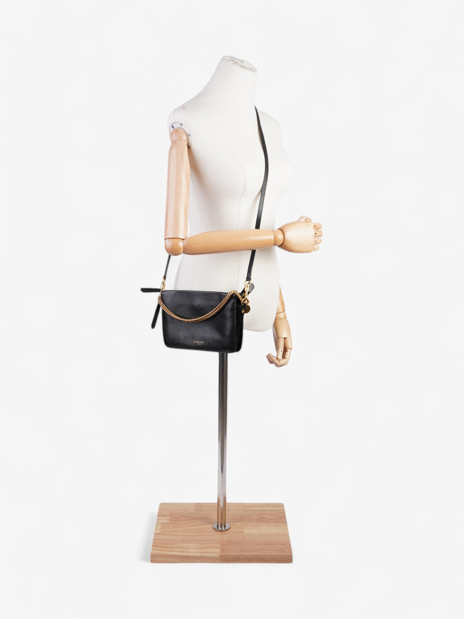 Givenchy Crossbody Flap Bag Black Leather Image 2