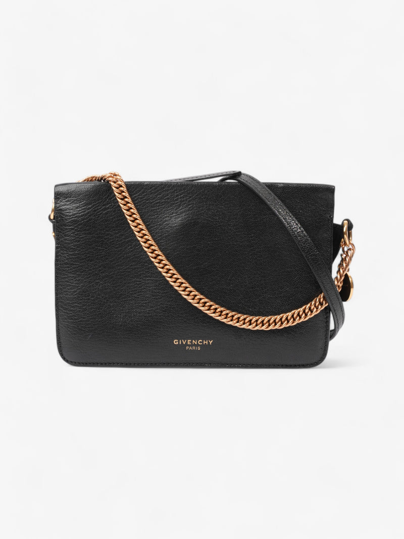  Givenchy Crossbody Flap Bag Black Leather