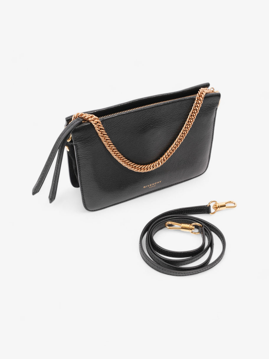 Givenchy Crossbody Flap Bag Black Leather Image 7