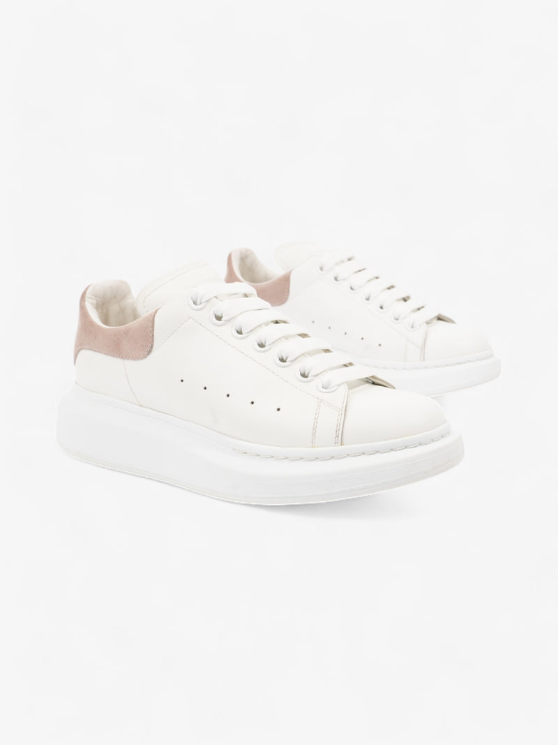  Alexander McQueen Oversized Sneakers White  / Pink Tab Leather EU 38 UK 5