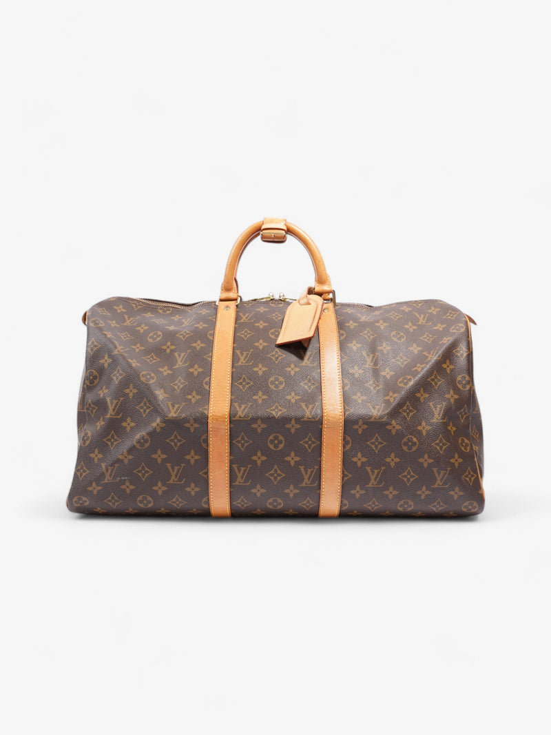  Louis Vuitton Keepall Monogram Coated Canvas 55