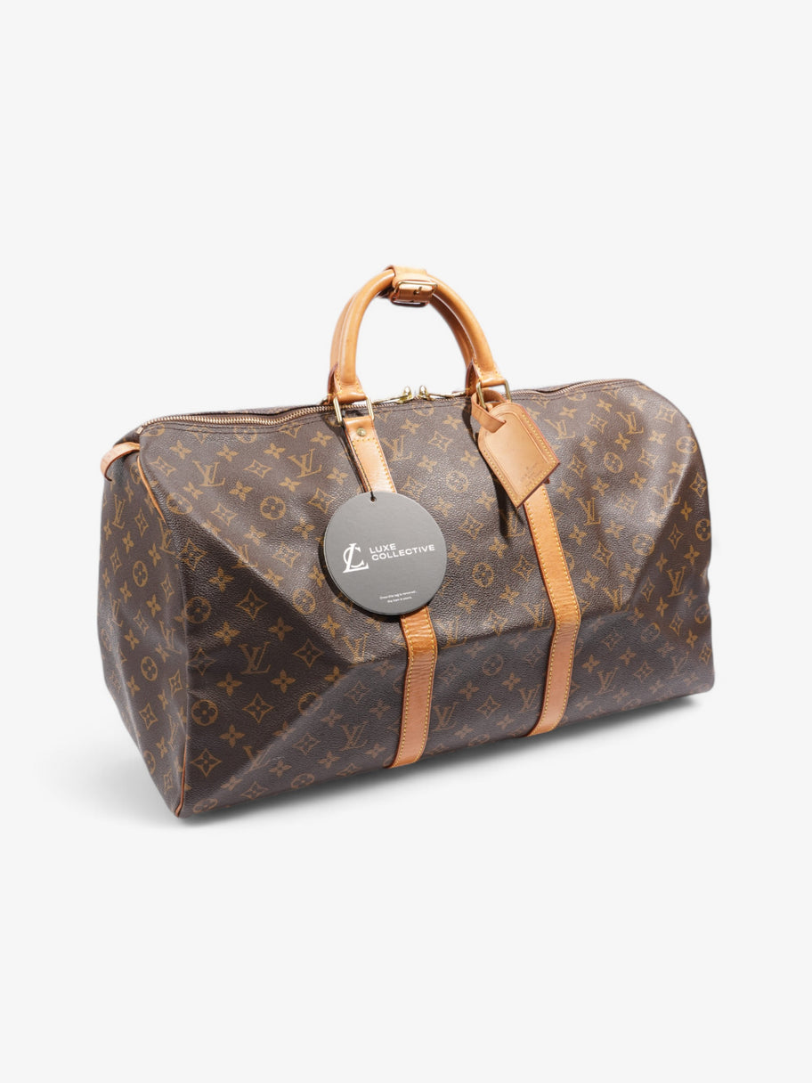 Louis Vuitton Keepall Monogram Coated Canvas 55 Image 11