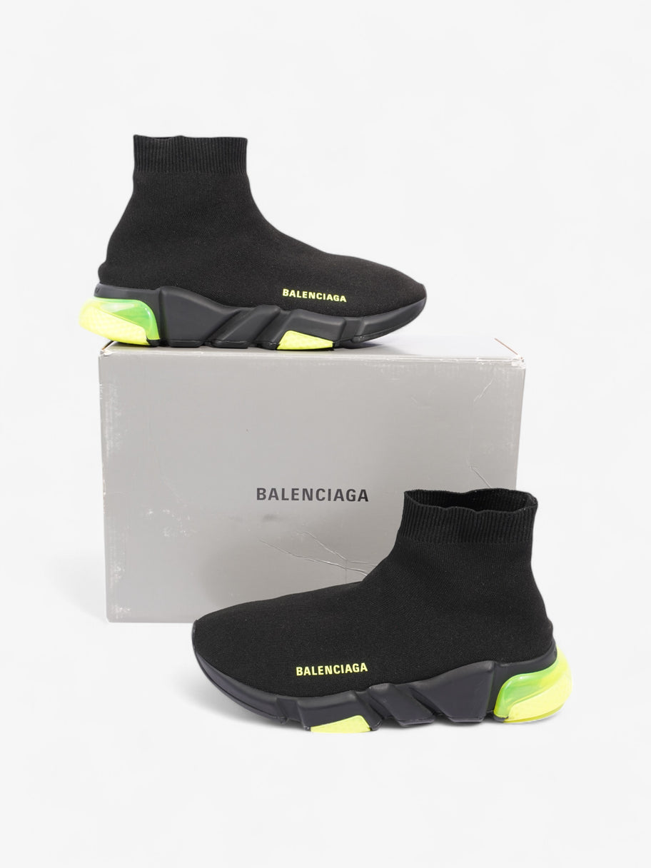 Balenciaga Speed Black / Yellow Cotton EU 40 UK 6 Image 10