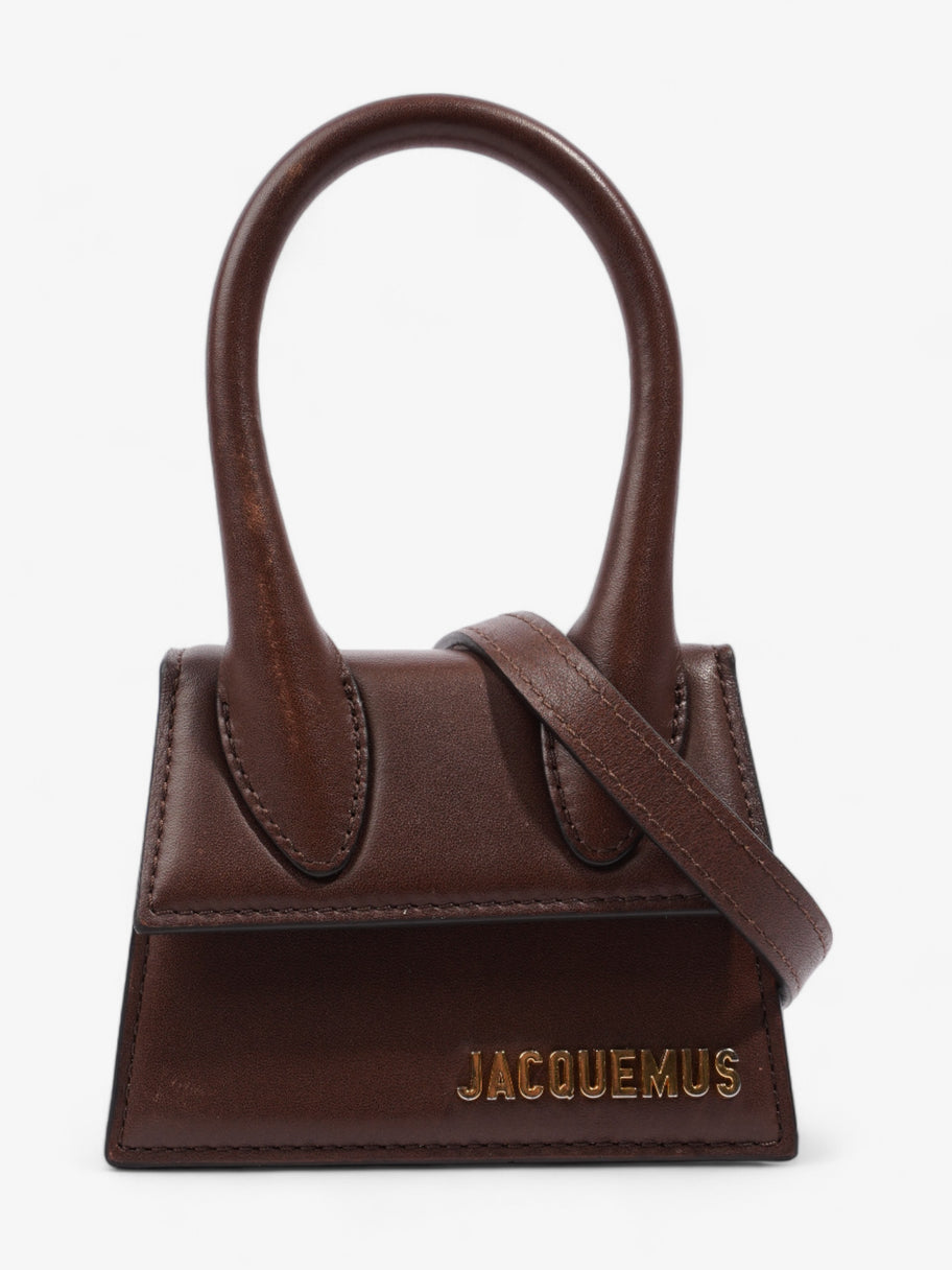 Jacquemus Le Chiquito Chocolate Brown Leather Image 1