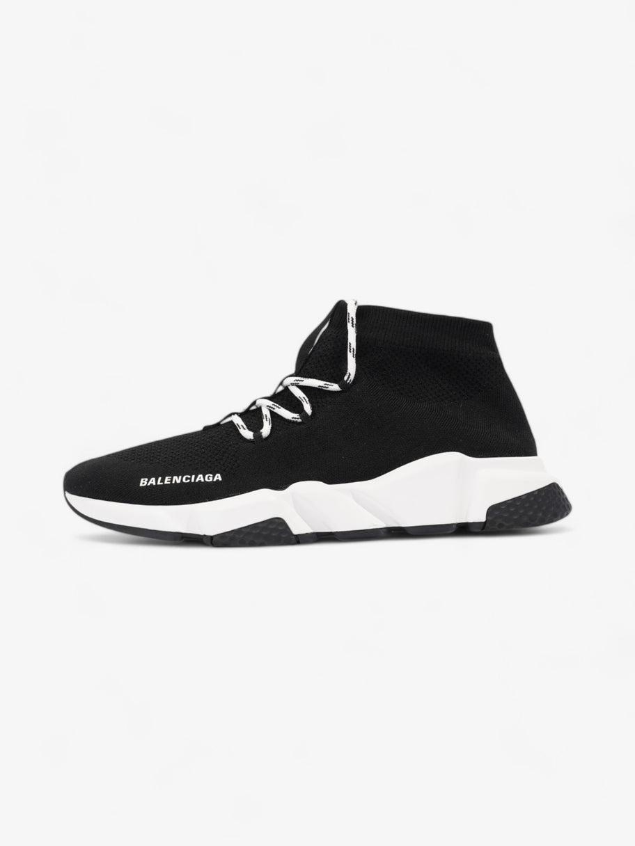 Balenciaga Speed Lace Up Black / White Cotton EU 44 UK 10 Image 5