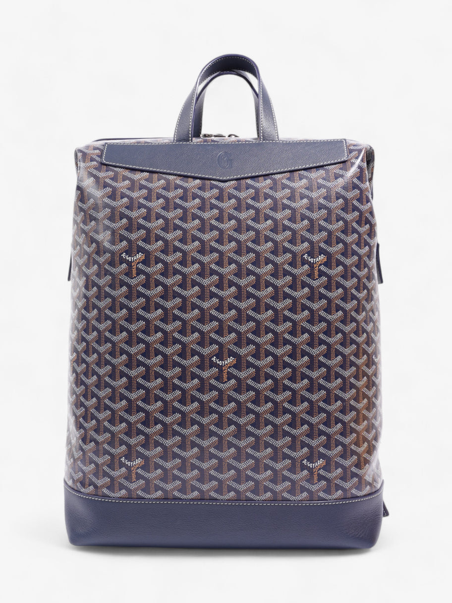 Goyard Cisalpin Blue Calfskin Leather Image 1