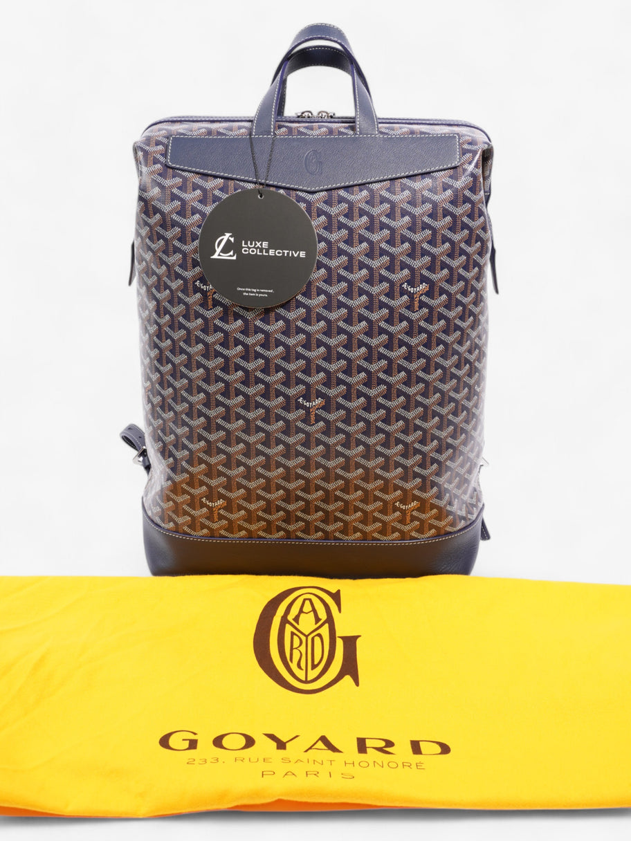 Goyard Cisalpin Blue Calfskin Leather Image 11